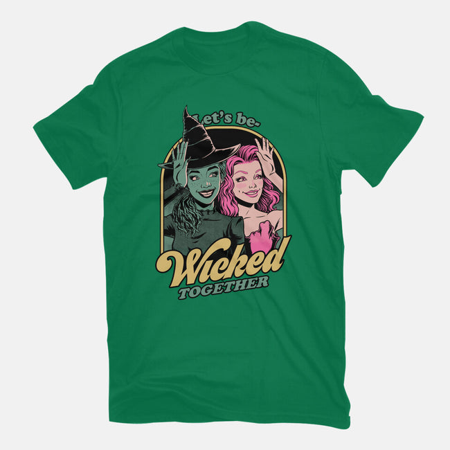 Green Pink Witches-Mens-Premium-Tee-Studio Mootant