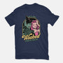 Green Pink Witches-Womens-Fitted-Tee-Studio Mootant