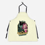 Green Pink Witches-Unisex-Kitchen-Apron-Studio Mootant