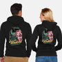 Green Pink Witches-Unisex-Zip-Up-Sweatshirt-Studio Mootant