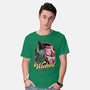 Green Pink Witches-Mens-Basic-Tee-Studio Mootant