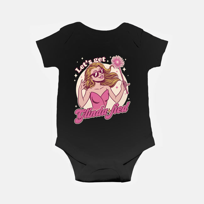 Glamour Pink Witch-Baby-Basic-Onesie-Studio Mootant