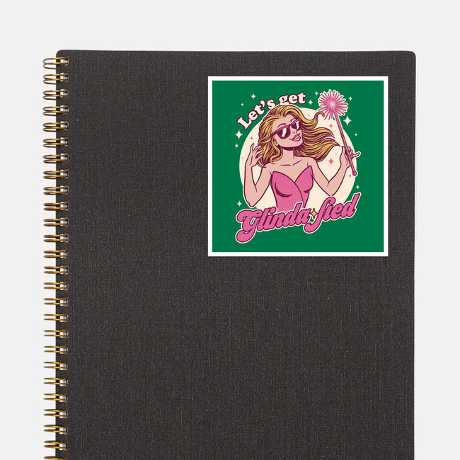 Glamour Pink Witch-None-Glossy-Sticker-Studio Mootant