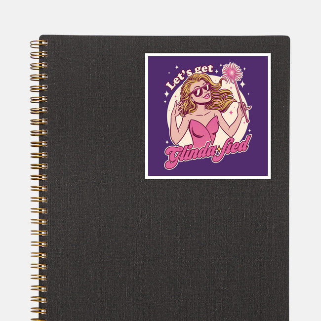 Glamour Pink Witch-None-Glossy-Sticker-Studio Mootant