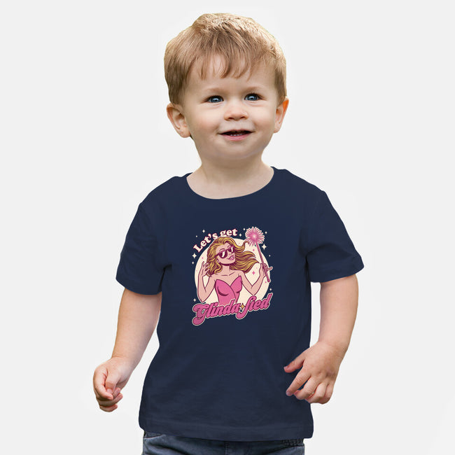 Glamour Pink Witch-Baby-Basic-Tee-Studio Mootant