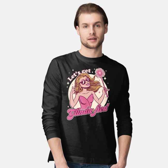 Glamour Pink Witch-Mens-Long Sleeved-Tee-Studio Mootant