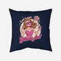 Glamour Pink Witch-None-Removable Cover w Insert-Throw Pillow-Studio Mootant