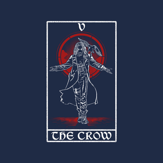 The Crow Tarot Card-Womens-Fitted-Tee-naomori