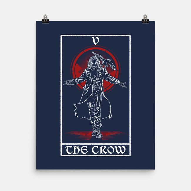 The Crow Tarot Card-None-Matte-Poster-naomori