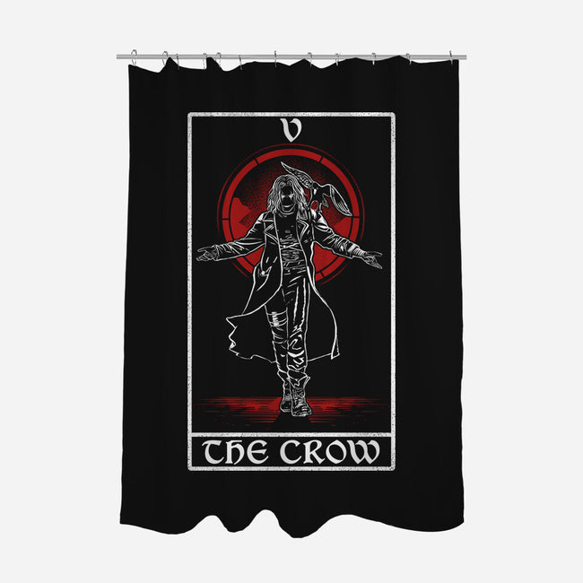 The Crow Tarot Card-None-Polyester-Shower Curtain-naomori