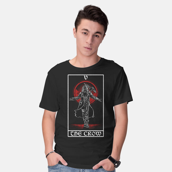 The Crow Tarot Card-Mens-Basic-Tee-naomori