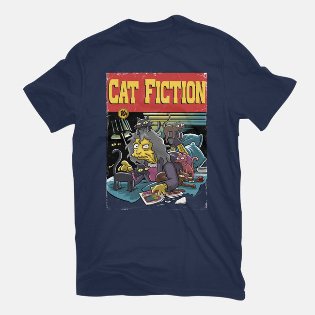 Cat Fiction-Mens-Premium-Tee-zascanauta