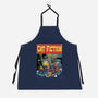 Cat Fiction-Unisex-Kitchen-Apron-zascanauta