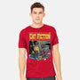 Cat Fiction-Mens-Heavyweight-Tee-zascanauta