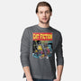 Cat Fiction-Mens-Long Sleeved-Tee-zascanauta