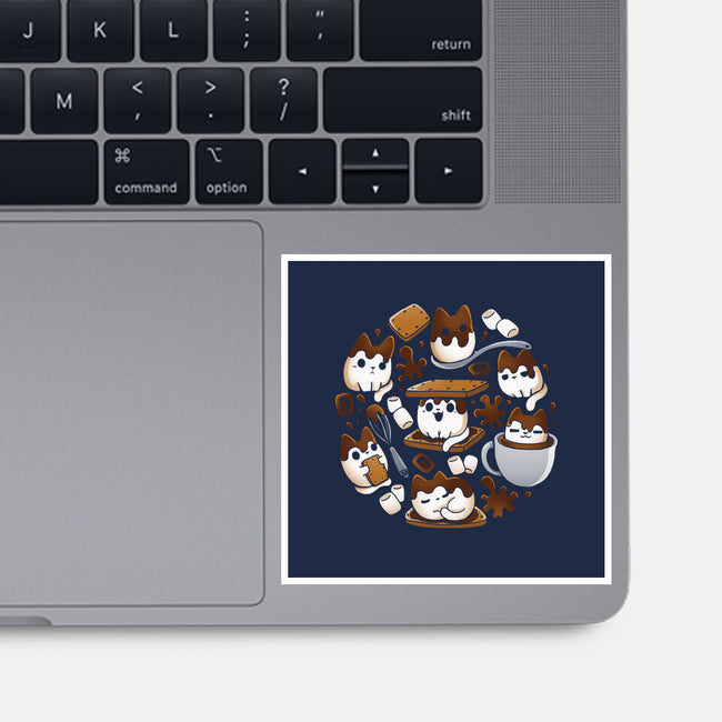 Smore Kittens-None-Glossy-Sticker-Vallina84