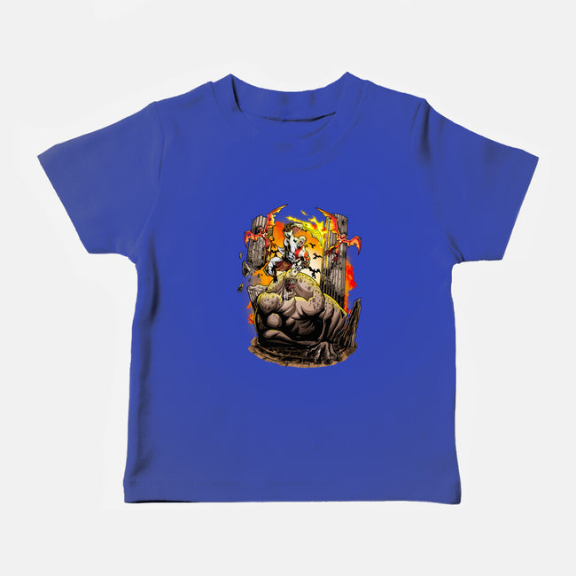 God Kratos-Baby-Basic-Tee-Diego Oliver