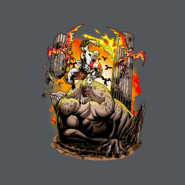 God Kratos-Womens-Fitted-Tee-Diego Oliver