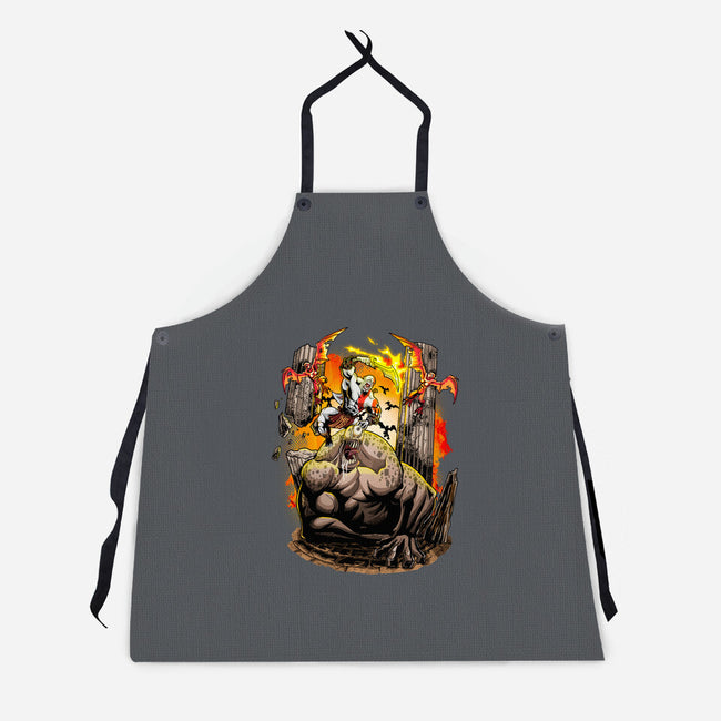 God Kratos-Unisex-Kitchen-Apron-Diego Oliver