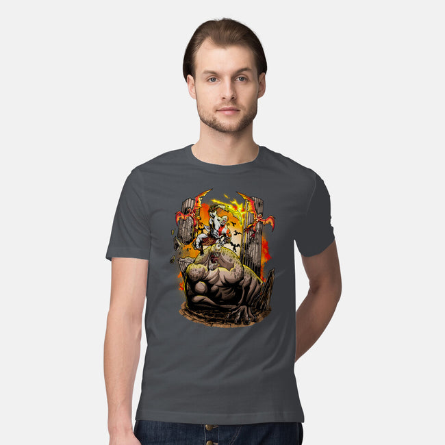 God Kratos-Mens-Premium-Tee-Diego Oliver