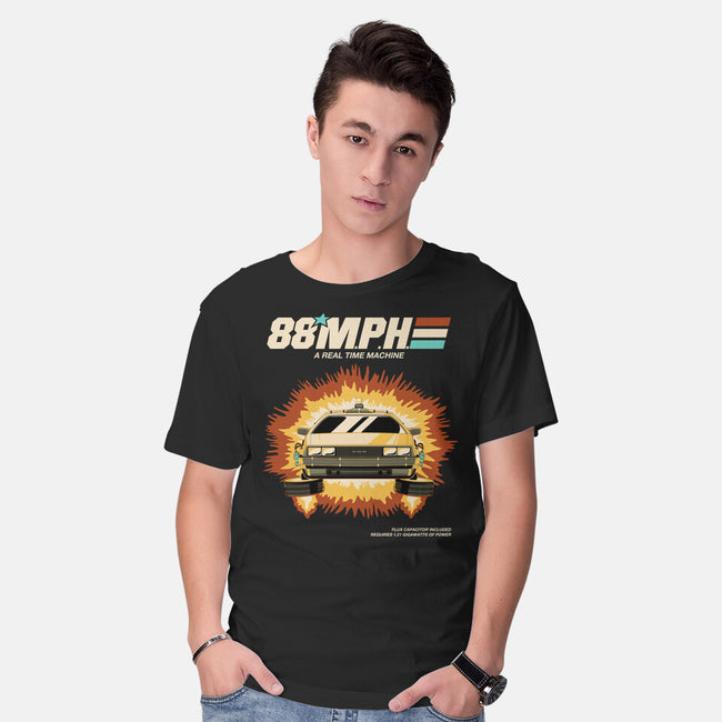 A Real Time Machine-Mens-Basic-Tee-retrodivision