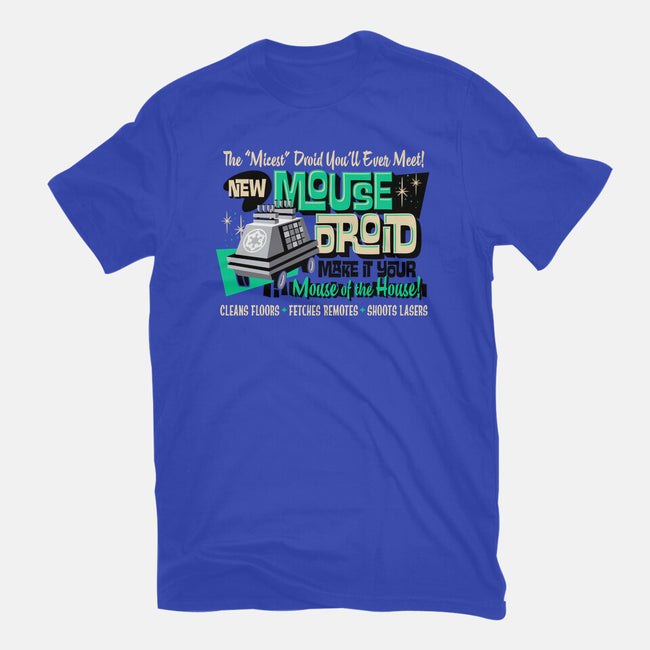 Mouse Droid-Womens-Basic-Tee-Wheels