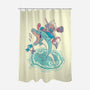 Dolphin Jump-None-Polyester-Shower Curtain-Henrique Torres