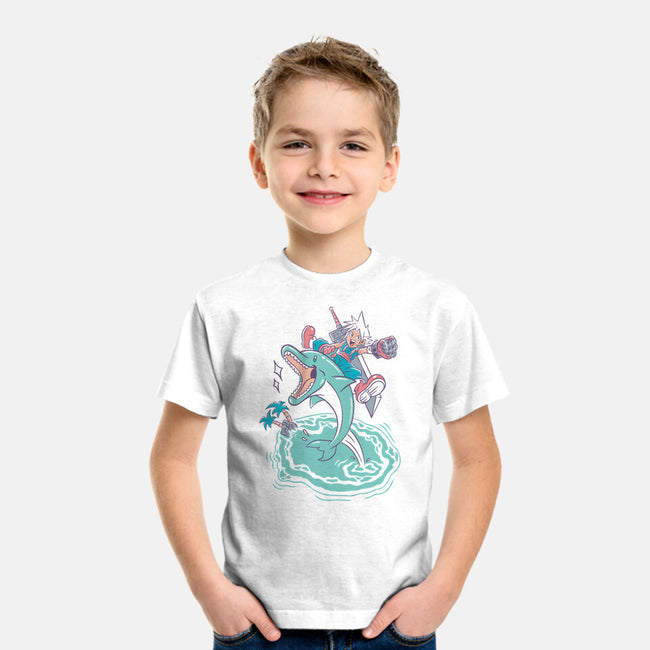 Dolphin Jump-Youth-Basic-Tee-Henrique Torres