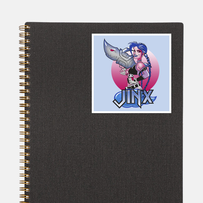 Jinx Cute-None-Glossy-Sticker-Samuel