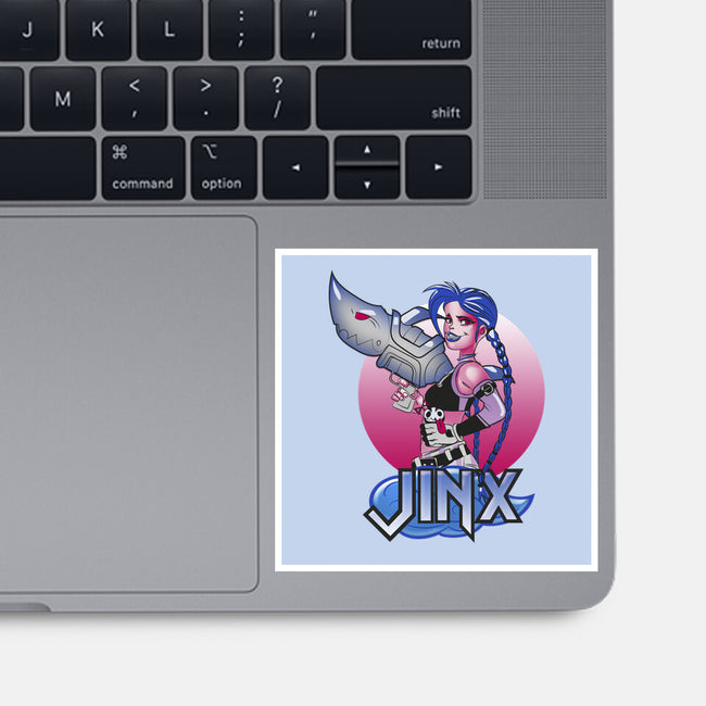 Jinx Cute-None-Glossy-Sticker-Samuel