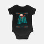 Attack On Christmas-Baby-Basic-Onesie-marsdkart