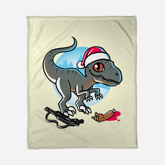 Jurassic Carnivore-None-Fleece-Blanket-estudiofitas