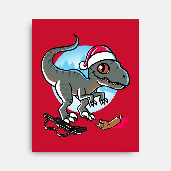 Jurassic Carnivore-None-Stretched-Canvas-estudiofitas