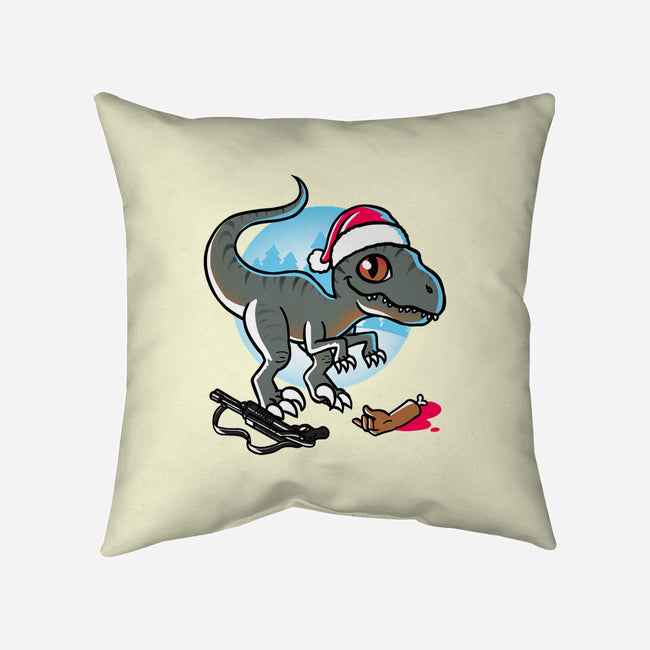 Jurassic Carnivore-None-Removable Cover w Insert-Throw Pillow-estudiofitas