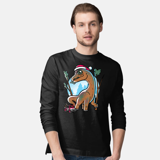 Jurassic Herbivore-Mens-Long Sleeved-Tee-estudiofitas