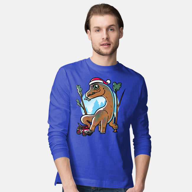 Jurassic Herbivore-Mens-Long Sleeved-Tee-estudiofitas