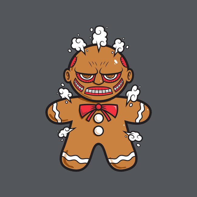 Gingerbread Titan-Womens-Fitted-Tee-krisren28