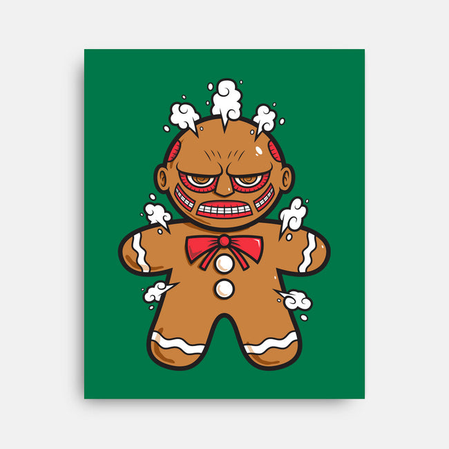 Gingerbread Titan-None-Stretched-Canvas-krisren28