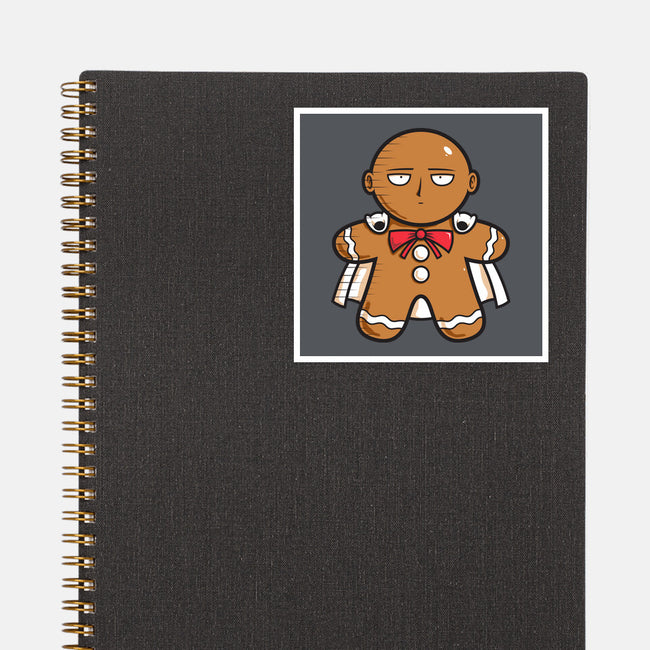 One Gingerbread Man-None-Glossy-Sticker-krisren28