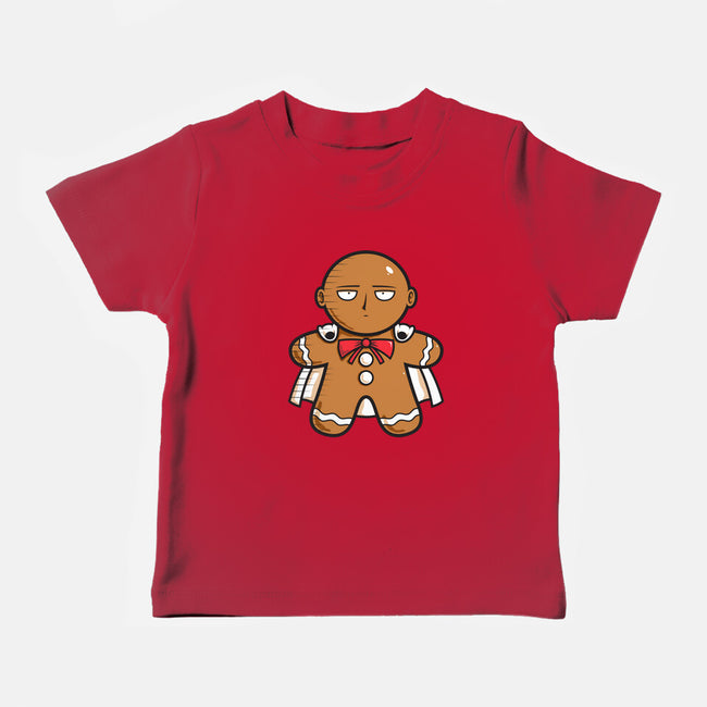 One Gingerbread Man-Baby-Basic-Tee-krisren28