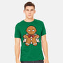 One Gingerbread Man-Mens-Heavyweight-Tee-krisren28