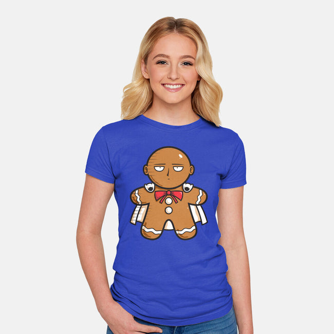 One Gingerbread Man-Womens-Fitted-Tee-krisren28