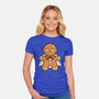 One Gingerbread Man-Womens-Fitted-Tee-krisren28