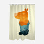 Chill Guy-None-Polyester-Shower Curtain-dandingeroz