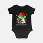 Ghosty Christmas-Baby-Basic-Onesie-Vallina84