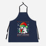 Ghosty Christmas-Unisex-Kitchen-Apron-Vallina84