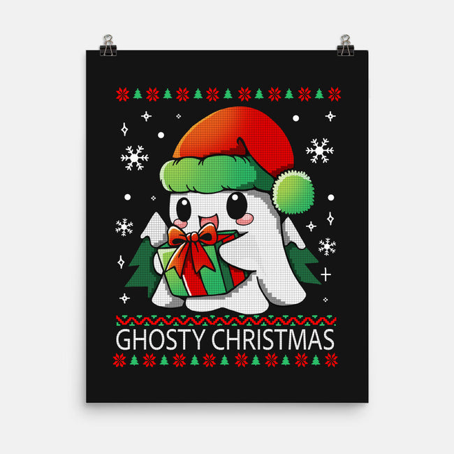 Ghosty Christmas-None-Matte-Poster-Vallina84