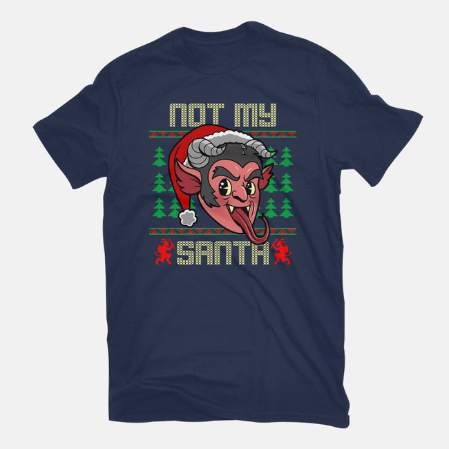 Not My Santa-Unisex-Basic-Tee-Boggs Nicolas