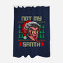 Not My Santa-None-Polyester-Shower Curtain-Boggs Nicolas