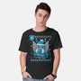 Blu Winter Magic-Mens-Basic-Tee-Vallina84